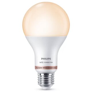Philips WiZ Smart LED A77 Birne 13W = 100W E27 matt 1521lm CCT 2700K - 6500K App Google Alexa Apple WiFi