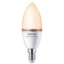 Philips WiZ Smart LED Kerze 4,9W = 40W E14 matt 470lm CCT...