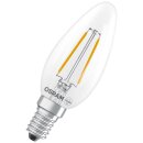 Osram LED Filament Kerze 1W = 15W E14 Klar 136lm...
