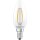 Osram LED Filament Kerze 1W = 15W E14 Klar 136lm Warmweiß 2700K