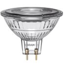 Osram LED Glas Reflektor MR16 3,4W = 35W GU5,3 12V 345lm Warmweiß 2700K Ra>90 36° DIMMBAR