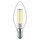 Philips LED Filament C35 Kerze 2,3W = 40W E14 klar 485lm Neutralweiß 4000K ultra effizient