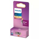 Philips LED Stiftsockellampe 1W = 10W G4 klar 100lm...
