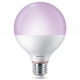 Philips WiZ Smart LED G95 Globe 11W = 75W E27 matt 1055lm CCT 2700K - 6500K Dimmbar App Google Alexa Apple WiFi