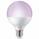 Philips WiZ Smart LED G95 Globe 11W = 75W E27 matt 1055lm...
