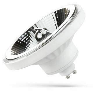 Spectrum LED Reflektor AR111 Weiß 10W GU10 800lm Neutralweiß 4000K 20° DIMMBAR