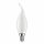 LED Filament Windstoßkerze 4W = 40W E14 matt 470lm warmweiß 2700K Ra>90