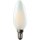 LED Filament Kerze 4,8W = 40W E14 matt 470lm neutralweiß 4000K Ra>90