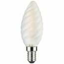 LED Filament Kerze 4,5W = 40W E14 matt gedreht 470lm...