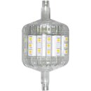 6 x LightMe LED Leuchtmittel Stabform 78mm 5W R7s 400lm...