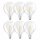 6 x Ledvance LED Filament G125 Globe 7W = 60W E27 klar 806lm Warmweiß 2700K
