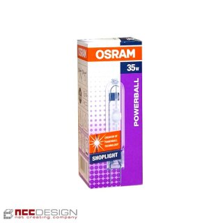 Osram Halogen Metalldampflampe G8,5 35W 930 WDL Warmweiß POWERBALL HCI-TC Shoplight