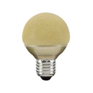 Paulmann LED Leuchtmittel Miniglobe G60 2,3W E27 Eiskristall Bernstein 91lm warmweiß 2800K