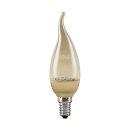 Paulmann LED Cosylight Windstoßkerze 1,4W E14 Gold...