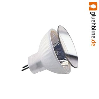 Paulmann Halogen Reflektor 35W GU4 12V SATIN HKLS Juwel mit Schutzglas flood 30°