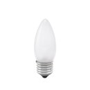 100 x Glühbirne Kerze 40W E27 MATT Glühbirnen Glühlampen Glühlampe 40 Watt