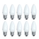 10 x Glühbirne Kerze 40W E27 OPAL Softone...