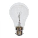 1 x Glühbirne B22d 40W KLAR Glühlampe 40 Watt...