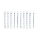 10 x Eco Halogenstab 118mm 80W = 100W R7s Halogen 80 Watt...