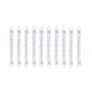 10 x Eco Halogenstab 118mm 80W = 100W R7s Halogen 80 Watt Stab Leuchtmittel