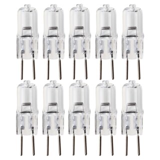 10 x Philips Halogen Stiftsockel 50W GY6,35 12V klar - Industrieverpackt