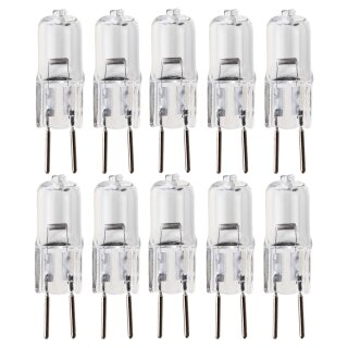 10 x Philips Halogen Stiftsockel 50W GY6,35 12V klar - Industrieverpackt