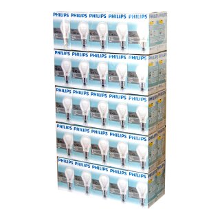 50 x Philips Glühbirne 100W klar E27 Glühlampe Glühbirnen...