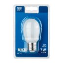 ESL Energiesparlampe Tropfen 7W E27 warmweiß 2700K