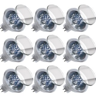 10 x Paulmann Halogen Reflektor 50W GU5,3 12V 51mm Silber Cool beam 5000h 38°
