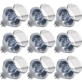 10 x Paulmann Halogen Reflektor 50W GU5,3 12V 51mm Silber Cool beam 5000h 38°