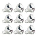 10 x Paulmann Halogen Reflektor 20W GU5,3 12V 51mm Silber...