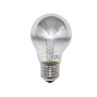 Kopfspiegel Glühbirne AGL 60W E27 silber Glühlampe 60 Watt Glühbirnen Glühlampen