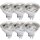 6 x LED Premium Glas Reflektor GU5,3 5W 350lm warmweiß 2700K 38°