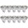 10 x LED Premium Glas Reflektor GU5,3 5W 350lm warmweiß 2700K 38°