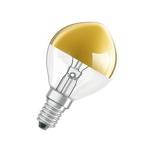 Osram Tropfen Kopfspiegel Gold 40W E14 Glühbirne Glühlampe Glühbirnen