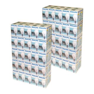 100 x Philips Glühbirne 25W E27 klar Glühlampe 25 Watt...