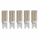 10 x LED Leuchtmittel G9 3,5W 400lm 230V warmweiß...