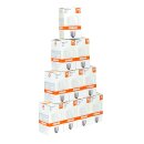 10 x Osram Glühbirne 75W Matt E27 Opal Soft White Bella T60 SIL Glühlampe