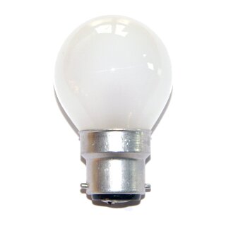 1 x Tropfen Kugel Glühbirne B22 B22d 60W 60 Watt MATT Glübirnen Glühlampe Glühlampen