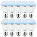 10 x Paulmann LED Special AGL 7W E27 230V A60 Ice Blue