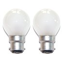 2 x Tropfen Kugel Glühbirne B22 B22d 60W 60 Watt MATT Glübirnen Glühlampe Glühlampen