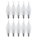 10 x Paulmann ESL Energiesparlampe Kerze 7W = 25W E14...