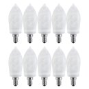 10 x Paulmann ESL Energiesparlampe Kerze 7W = 25W E14...