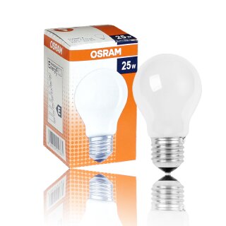 1 x OSRAM Glühbirne 25W E27 MATT Glühlampe 25 Watt...