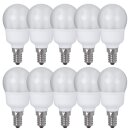 10 x Paulmann ESL Energiesparlampe Tropfen 5W = 20W E14 matt warmweiß 2700K 89441 PX001