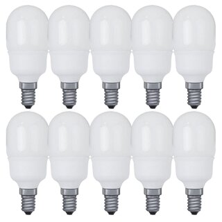 10 x Paulmann ESL Energiesparlampe Tropfen 5W E14...