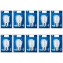 10 x ESL Energiesparlampe Tropfen 7W E27 warmweiß...