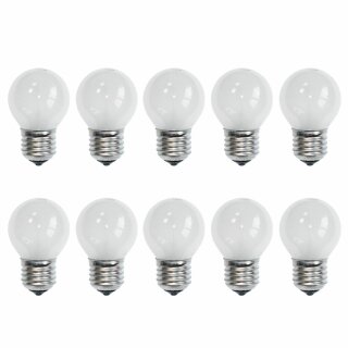 10 x Glühbirne Tropfen 40W E27 MATT Glühlampe 40 Watt Glühbirnen Glühlampen