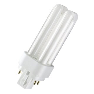 Osram Dulux D/E 10W 827 G24q-1 Lumilux Interna 4P 10 Watt Energiesparlampe Kompaktleuchtstofflampe