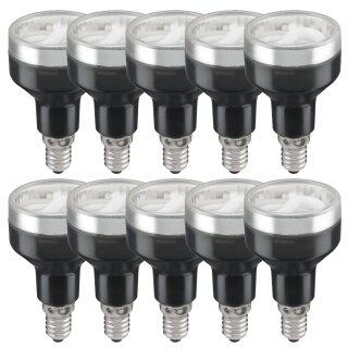 10 x Paulmann ESL Energiesparlampe Reflektor R50 7W = 40W E14 110° warmweiß 2700K